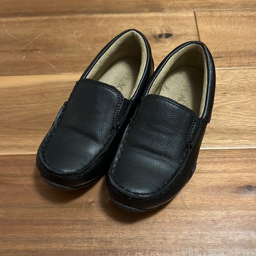Boys black dress shoes size 12